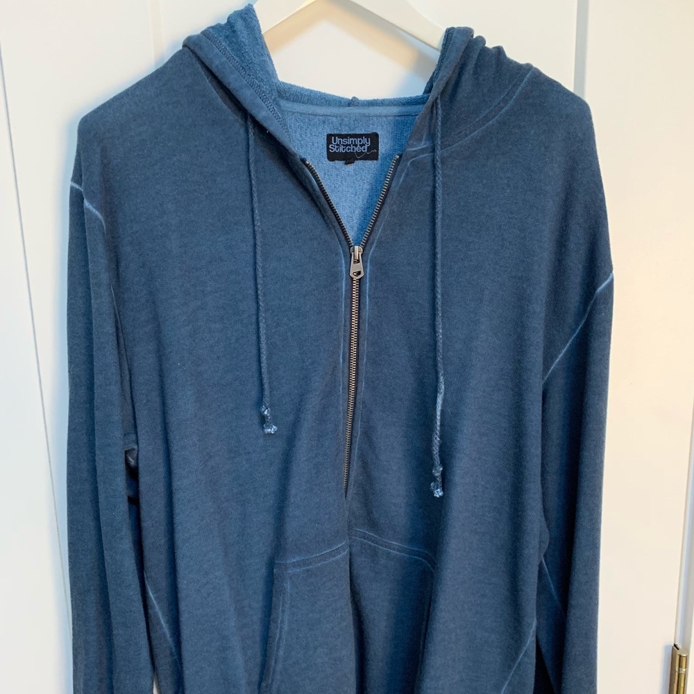 Unsimply Stitched Indigo/Blue hoodie XL